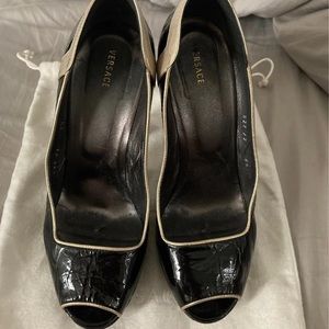 Versace mirror heels